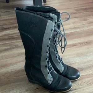 7.5 Sorel Cate the Great wedge tall boot